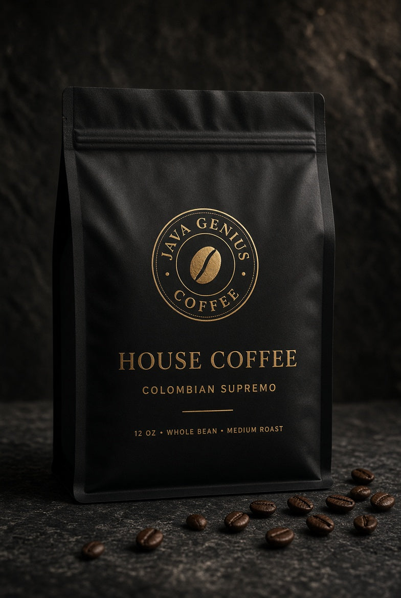 Java Genius House Coffee — Colombian Supremo